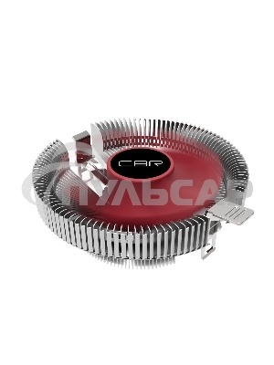 Кулер CBR CBR80 серебристый/красный 90мм алюминий 2000rpm 23.6db 3-pin 65Вт