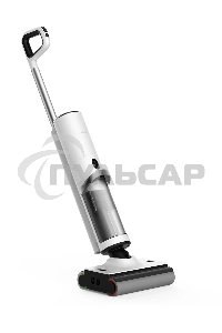 Пылесос моющий Deerma DEM-VX910W белый/черный, питание от аккумулятора, 230 Вт, уборка влажная/сухая, пылесборник 0.7 л, работа от АКБ max - 45 мин