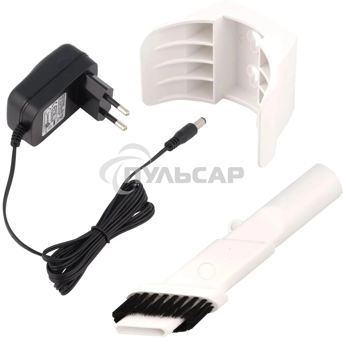 Пылесос вертикальный Coolfort CF-3001 белый, питание от аккумулятора, 150 Вт, уборка сухая, пылесборник 0.5 л, работа от АКБ max 30 мин.