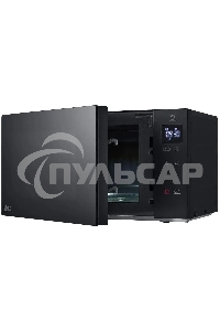 Микроволновая печь LG MH6032GAS черный, 20 л, 700 Вт, переключатели - сенсор
