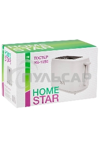 Тостер HOMESTAR HS-1050 белый, 750 Вт