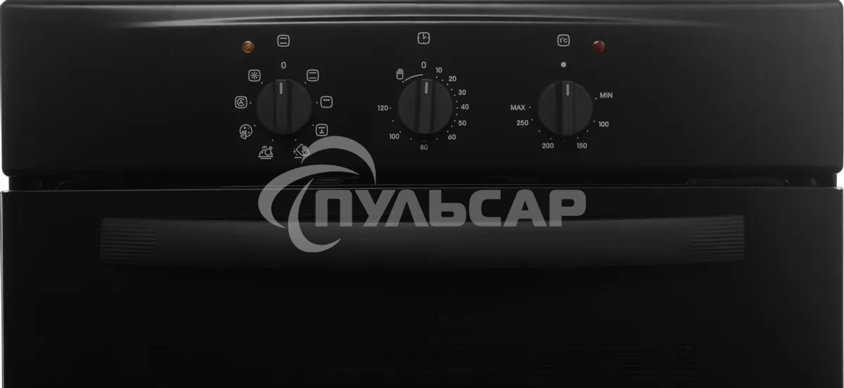 Духовой шкаф электрический Gefest 602-01 А черный, встраиваемый