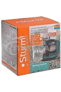 Шлифмашина эксцентриковая Sturm! COS18125 d=125мм синий/черный