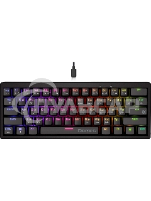 Клавиатура проводная Defender Deimos GK-303, USB, черный
