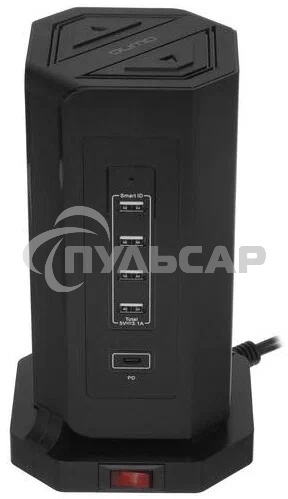 Сетевой фильтр QUMO Power Tower PRO PD 8SP4U (P-0004)