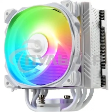 Кулер для процессора Alseye ETS-T50A-W-ARGB белый, 120 мм, алюминий/медь, 1600 об/мин, 24 дБ, 4 pin, 230 Вт, 160 мм