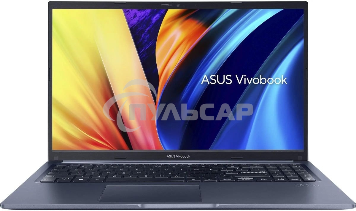 Ноутбук Asus Vivobook 15 X1502VA-BQ924 синий Core i7 13620H 16Gb SSD 512Gb Intel Iris Xe graphics 15.6