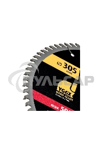 Пильный диск по дереву Denzel ф305 х 32 мм, 80 зубьев 733697