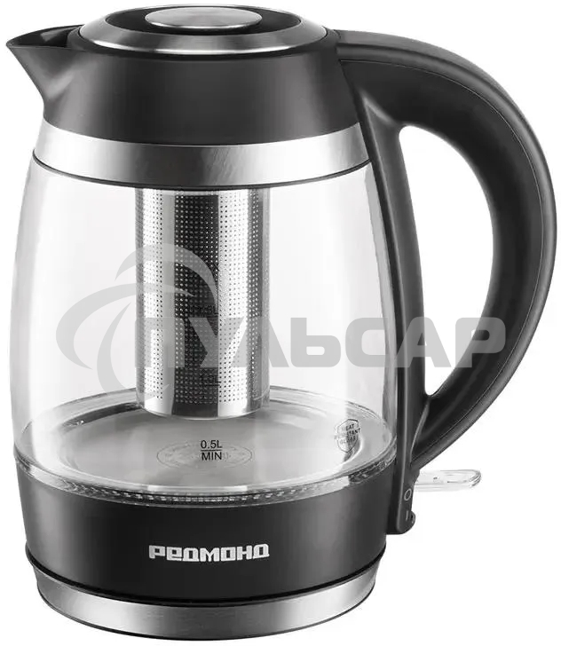 Чайник электрический Redmond KG227 1.7л. 2200Вт черный