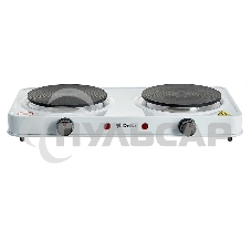 Электрическая плитка Delta D-706 двухконфорочная диск белая (5)