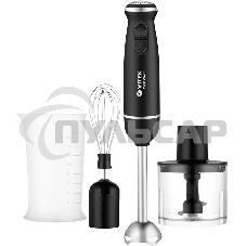 Блендер погружной Vitek VT-3001 черный/серебристый 1200Вт Блендер погружной Vitek VT-3001 черный/серебристый 1200Вт