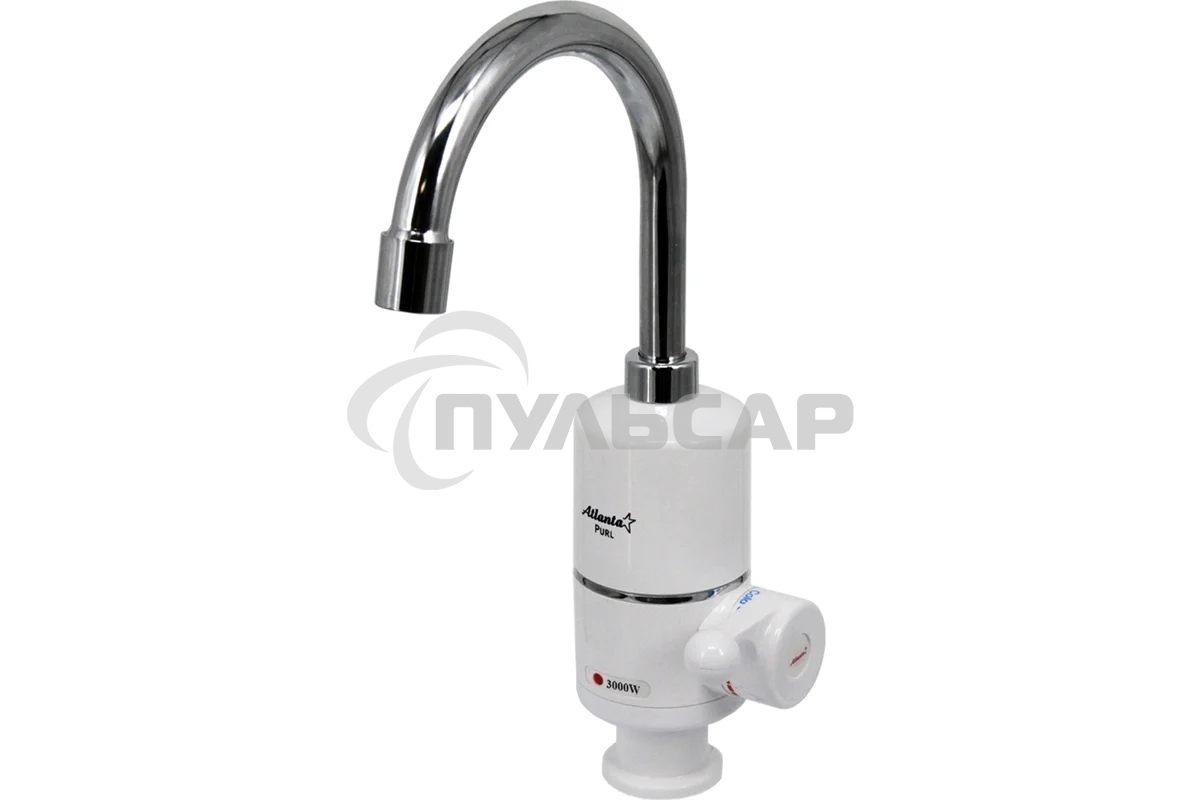 Водонагреватель Atlanta ATH-7420 белый Автоматическое гидравлическое управление Защита от сухого включения ТЭНа Эффективность преобразования энергии до 98,50% Мгновенный нагрев потока в диапазоне 30-85 °C Соответствует стандарту влагозащиты IPX4 Работает 
