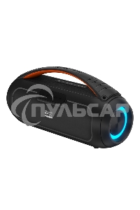 Беспроводная колонка Maxvi PS-04 black 20W, 4500 мАч, RGB, Bluetooth/FM/AUX/MicroSD, микрофон, пульт