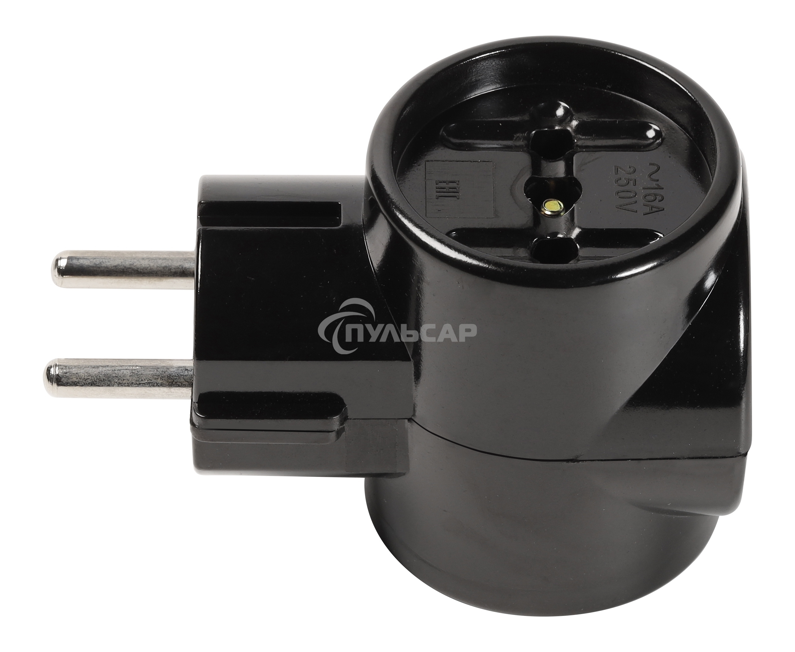 Разветвитель Smartbuy, 3 гнезда без заземления бакелитовый 16А 250B (SBE-16-A06-3z)