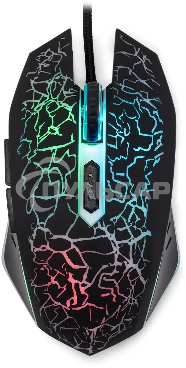 Мышь проводная Oklick 896G черный, 12800 dpi, USB, кнопки - 5