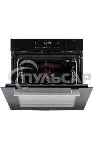 Духовой шкаф-пароварка электрический встраиваемый Graude BMDP 60.1 E черный/серебристый
