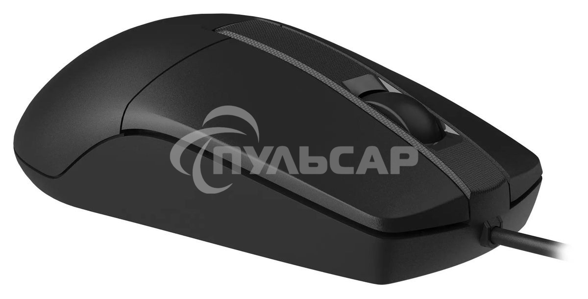 Мышь проводная A4Tech OP-330 черный, 1200 dpi, USB, кнопки - 3