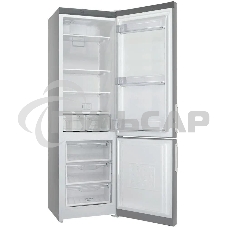 Холодильник Stinol STN 200 G, серебристый двухкамерный 249/75л морозилка снизу, No Frost