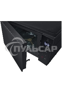 Микроволновая печь LG MH6032GAS черный, 20 л, 700 Вт, переключатели - сенсор