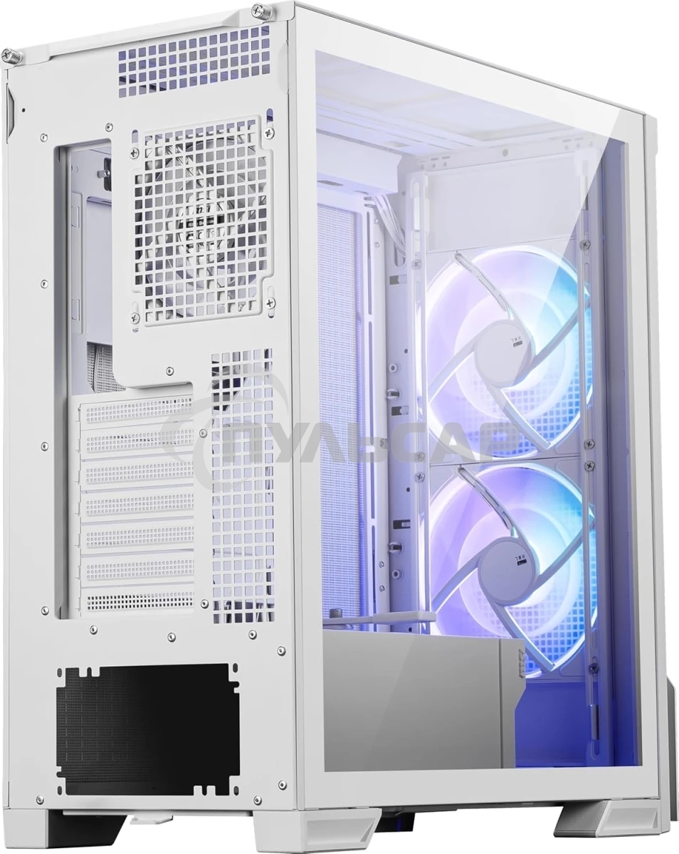 Компьютерный корпус MSI MPG VELOX 300R AIRFLOW PZ белый, Global, 2xUSB 3.2 Gen 1, 1xUSB 3.2 Gen2Type-C, 2x160мм ARGB Fan, 1