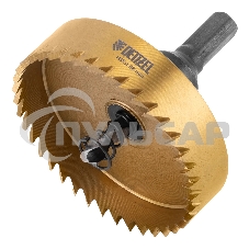 Коронка по металлу Denzel HSS, 68 мм, нитридтитановое покрытие