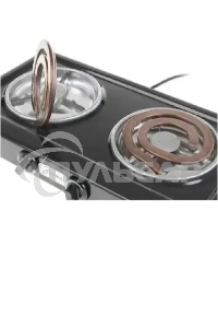 Электрическая плитка ЗЛАТА 213Т черная