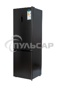 Холодильник Smile SRF378DI графит двухкамерный 240/95л морозилка снизу, No Frost