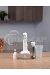 Блендер погружной Scarlett SC-HB42F67, 700Вт белый