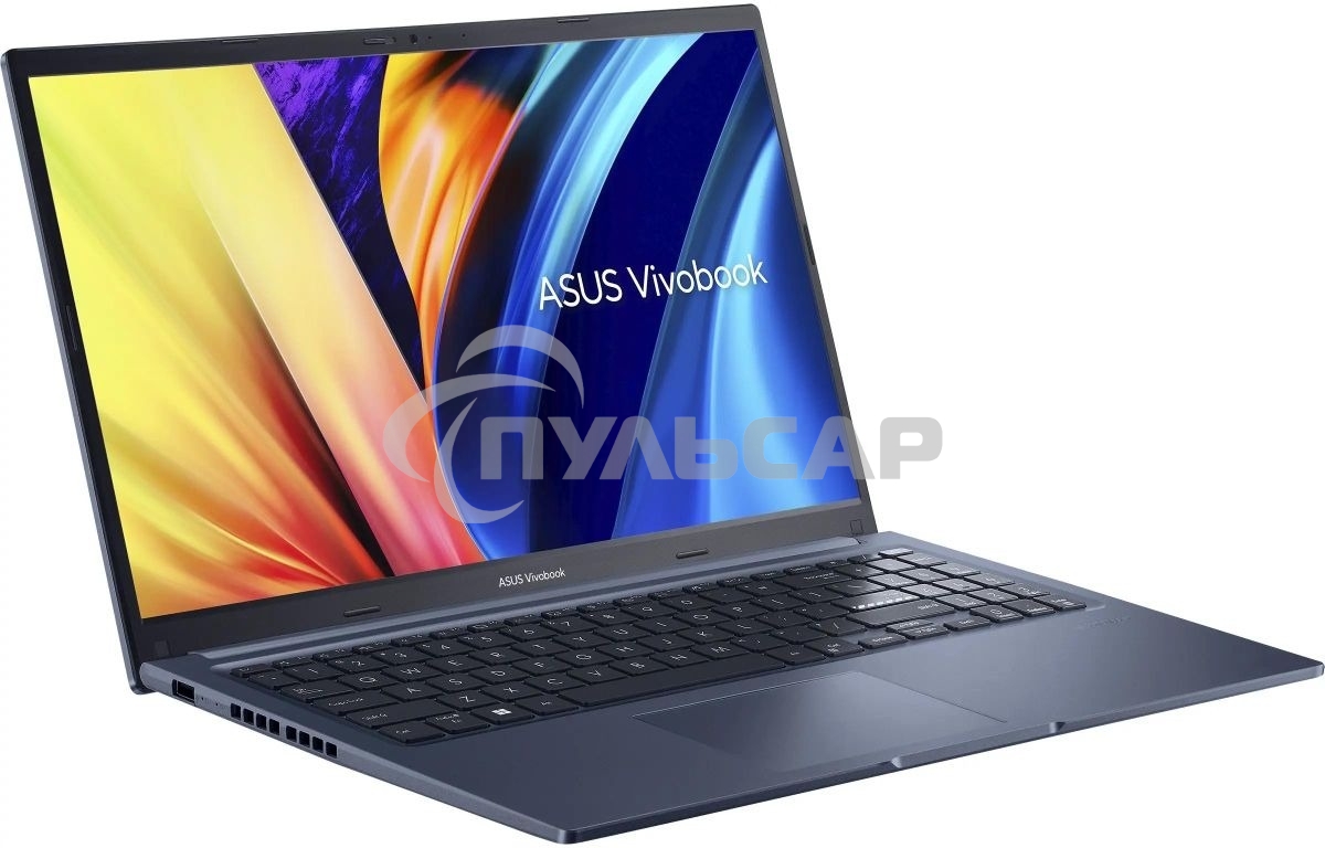 Ноутбук Asus Vivobook 15 X1502VA-BQ924 синий Core i7 13620H 16Gb SSD 512Gb Intel Iris Xe graphics 15.6