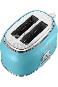 Тостер Kitfort КТ-6455 815Вт голубой/серебристый