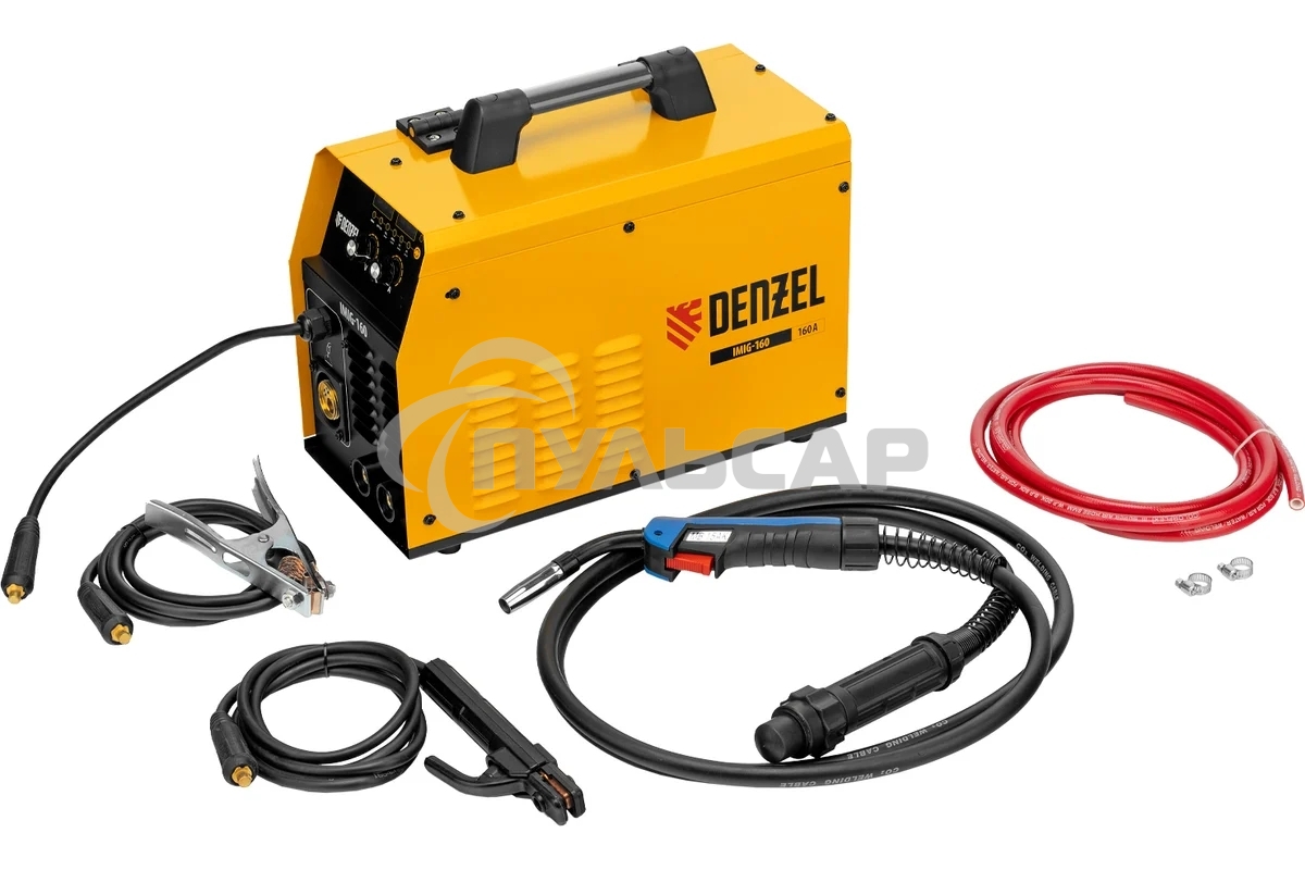 Аппарат инвертор. аргонодуговой сварки ITIG-200 DС Pulse Cold Weld, 200 А, ПВ 60% Denzel