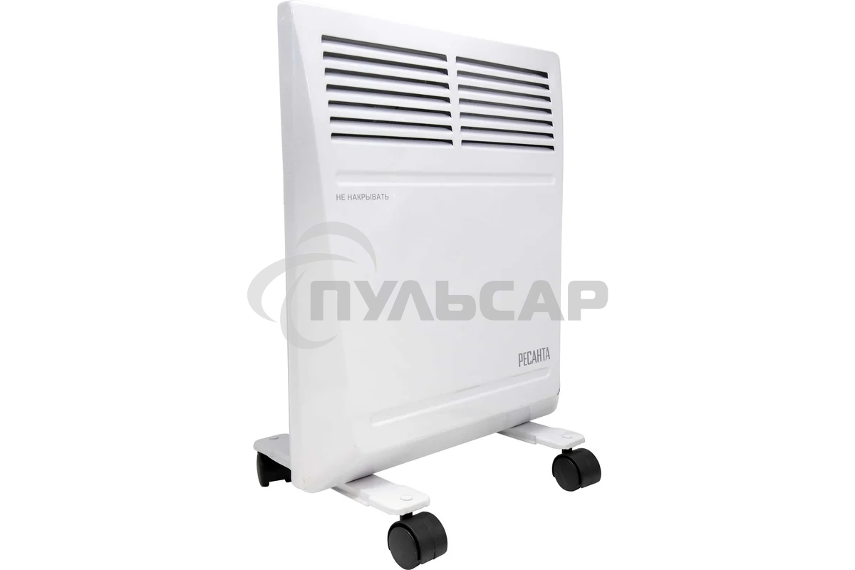 Конвектор Ресанта ОК-1000 белый, 1000 Вт, 15 м2, термостат