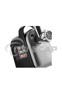 Мясорубка электрическая BRAYER BR1602, 1800 Вт, реверс, насадки кеббе, колбасы, овощей, отсек для хранен, 2 диска