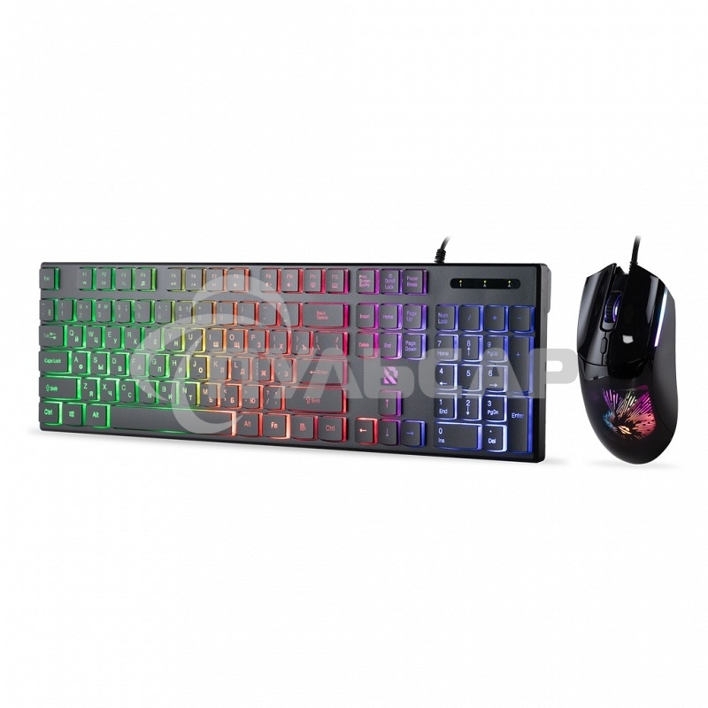 Комплект клавиатура+мышь Smartbuy (SBC-251750G-K) Rush B18 черный