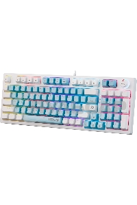 Клавиатура проводная Defender Hawk GK-418, USB, белый