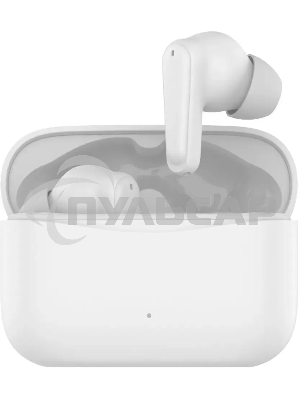 Гарнитура вкладыши Hyundai H-EP203 белый беспроводные bluetooth в ушной раковине (HEP203W)