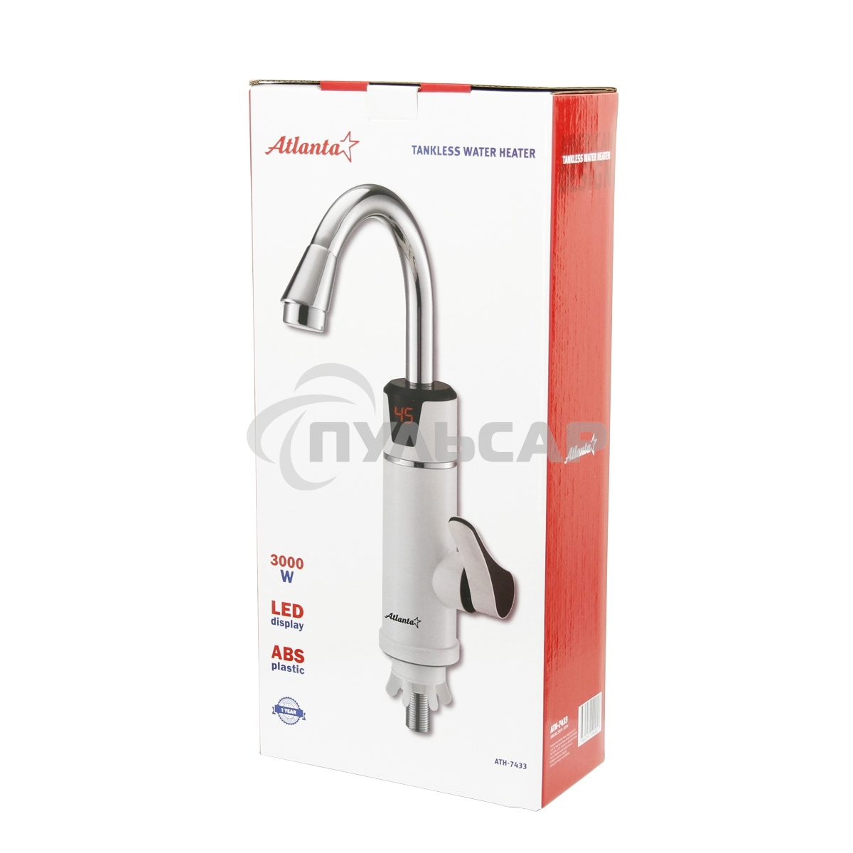 Водонагреватель Atlanta ATH-7433 (белый)