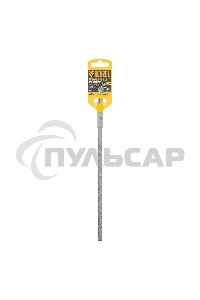 Бур по бетону Denzel цельная крестовая пластина, 8x265 мм, SDS PLUS