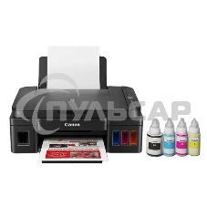 МФУ струйное Canon PIXMA G3416 (2315C052), А4, цветной, печ. 8.8 стр/мин. (ч/б) 5 стр/мин. (цвет), скан. до 3 стр/мин., 4800x1200 dpi (печать) 1200х600 dpi (скан.), USB, Wi-Fi