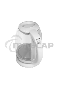 Чайник электрический Hyundai HYK-S3808 1.7л. 2200Вт белый (корпус: стекло)