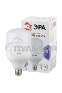 Лампа светодиодная ЭРА Б0027006 STD LED POWER T120-40W-6500-E27 высокомощная