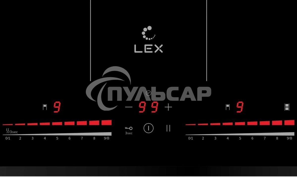 Индукционная варочная панель LEX EVI 641C BL черный