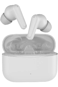 Гарнитура вкладыши Hyundai H-EP203 белый беспроводные bluetooth в ушной раковине (HEP203W)