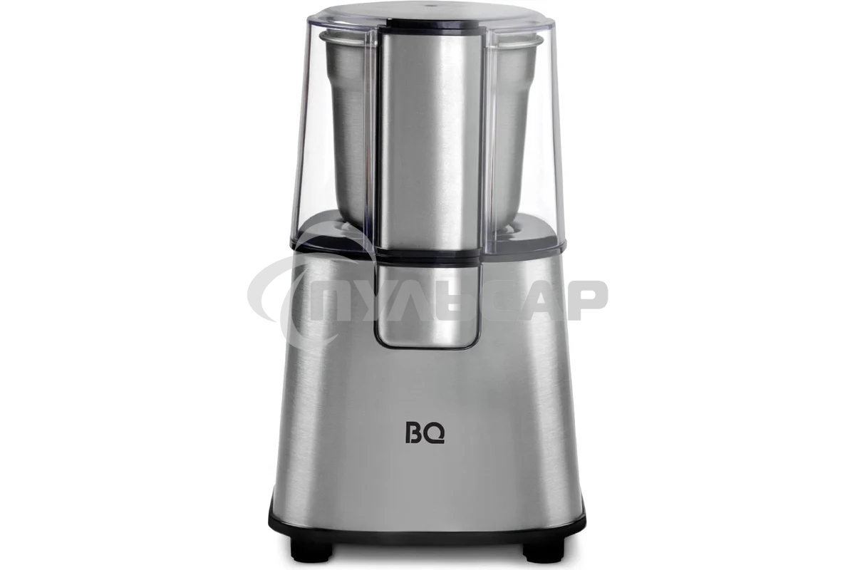 Кофемолка BQ CG1004 Steel-Black, Мощность 220 Вт, 60 г максимальная загрузка