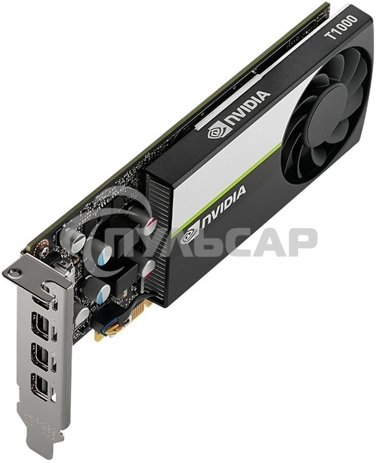 Видеокарта Nvidia Quadro T1000 4Gb, FH bracket, 1 year