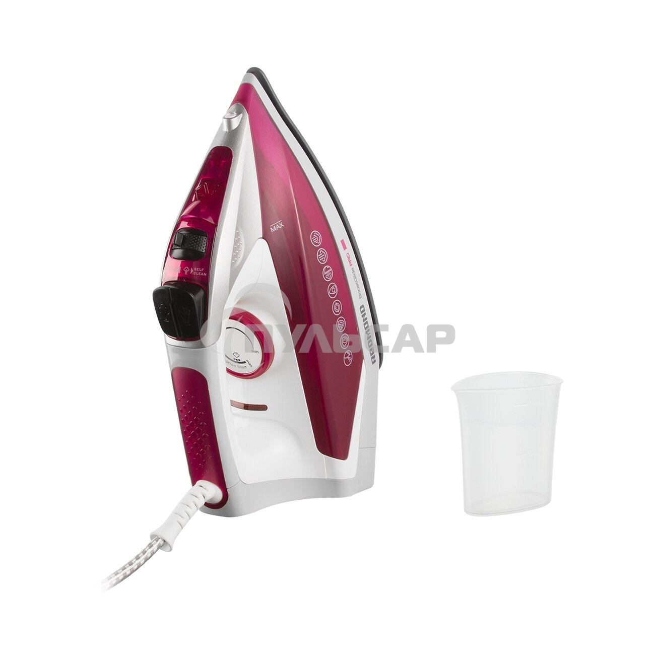 Утюг Redmond RI-C266, 2400Вт, 180г, фиолетовый