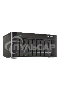 Система хранения данных Infortrend EonStor GSe Pro 100 8bay. Intel Atom 2.4GHz 4C CPU, 1x4Gb non-ECC, 4x1GbE(RJ45), 2x USB 2.0, 2x USB 3.0, 1x Host Board slot, 1xPSU and 8 drive trays (GSe Pro 108-C)