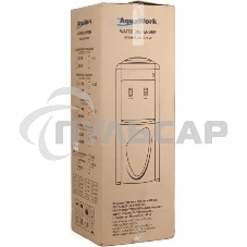 Кулер Aqua Work 0.8-LWR напольный белый/черный