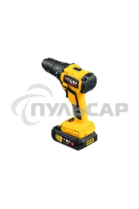 Дрель-шуруповерт STEHER CDB-200-1, Аккумуляторная, 20В, Кейс