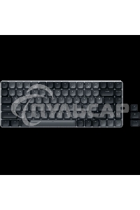 Клавиатура беспроводная механическая Satechi SM1 Slim Mechanical Backlit Bluetooth Keyboard, серый/черный ST-KSM1DK-RU